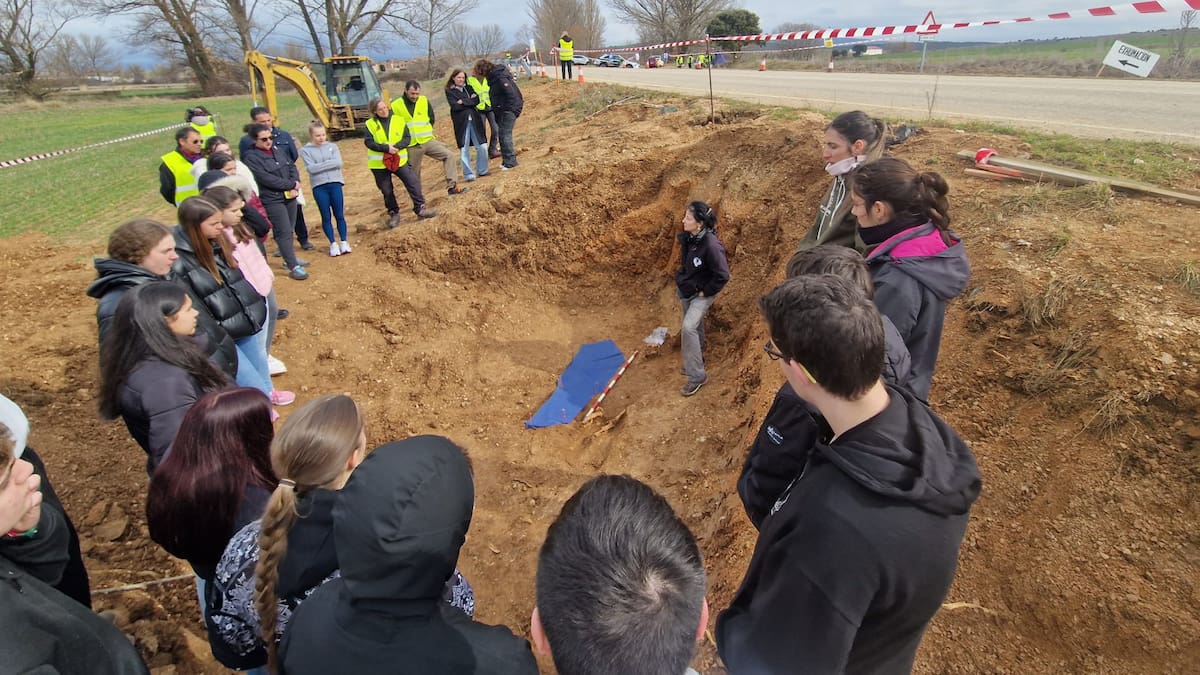 Iván Aparicio, presidente de Recuerdo y Dignidad de Soria sobre la sensibilidad de los alumnos