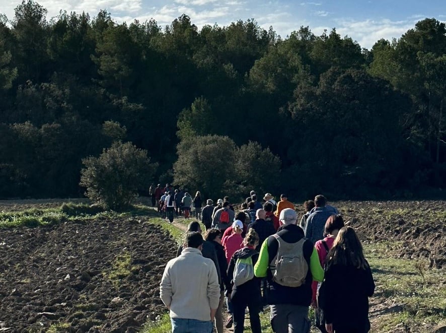 Marcha contraria a la planta fotovoltaica en Polop Alt