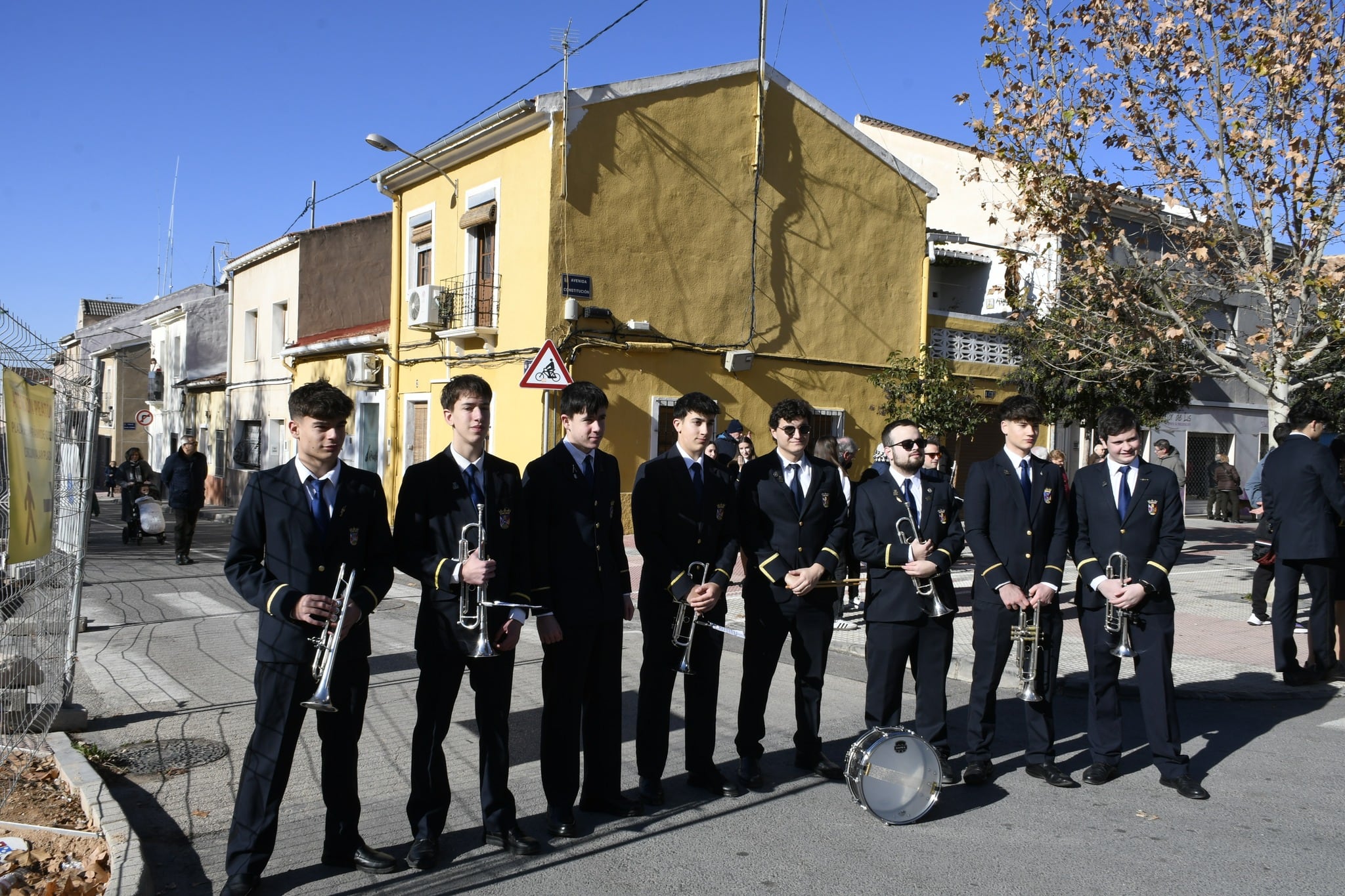 La Banda Municipal, en el acto