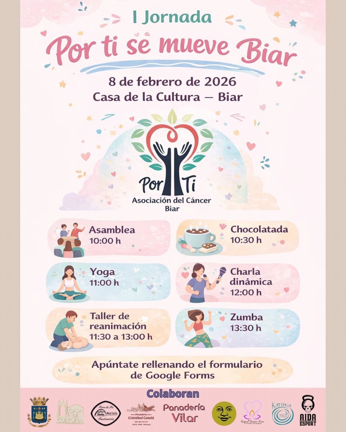Cartel de la actividad