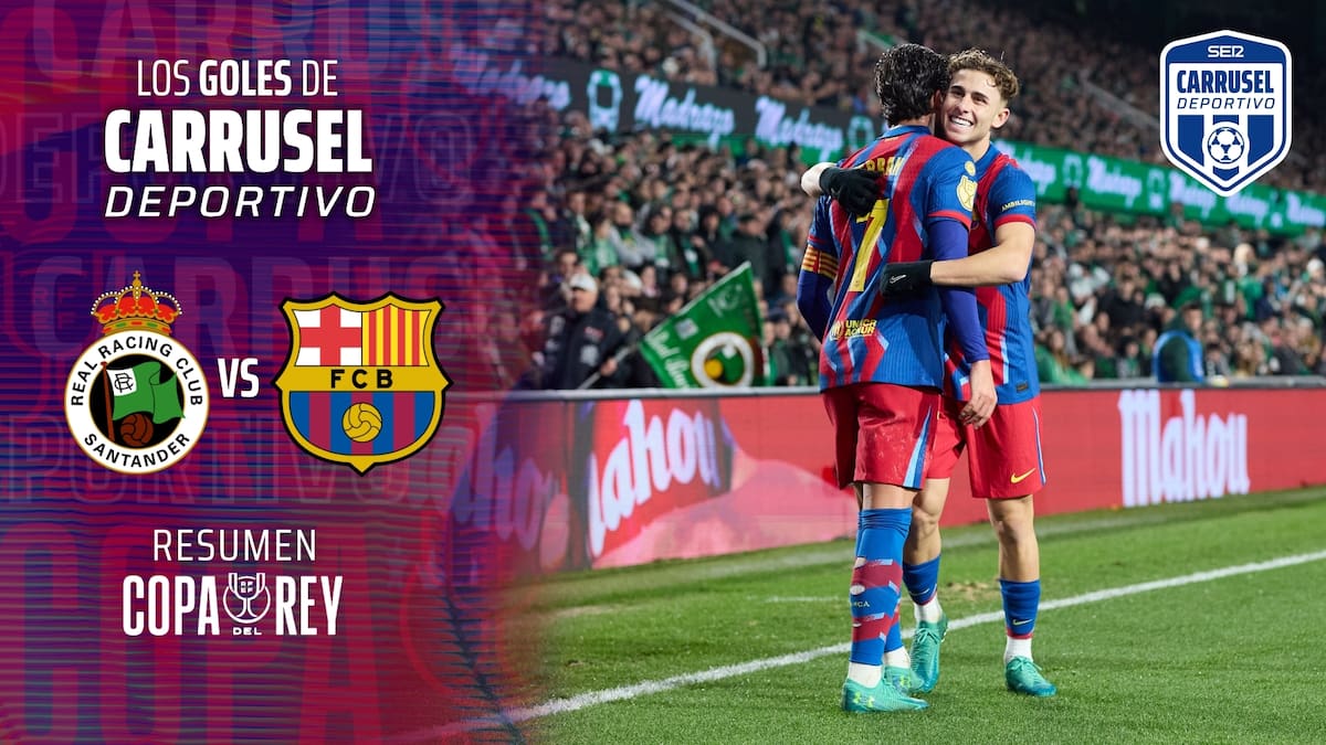 Racing de Santander 0-2 FC Barcelona: resumen, resultado y goles del partido de octavos de final de Copa del Rey