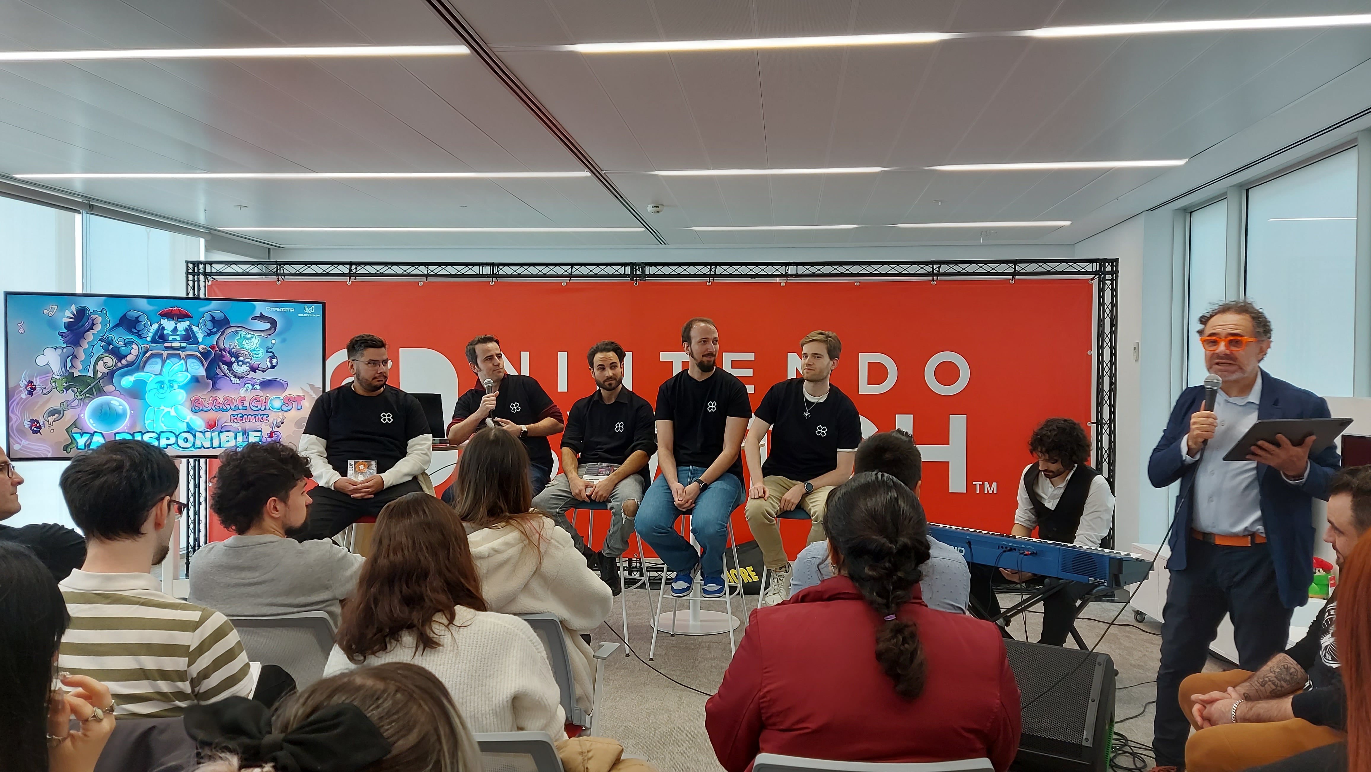 La presentación de Bubble Ghost Remake en Madrid