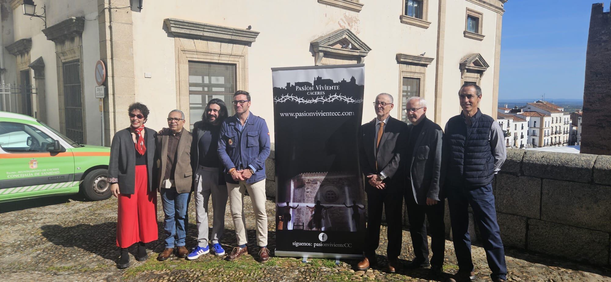 Presentación de la Pasión Viviente de Cáceres