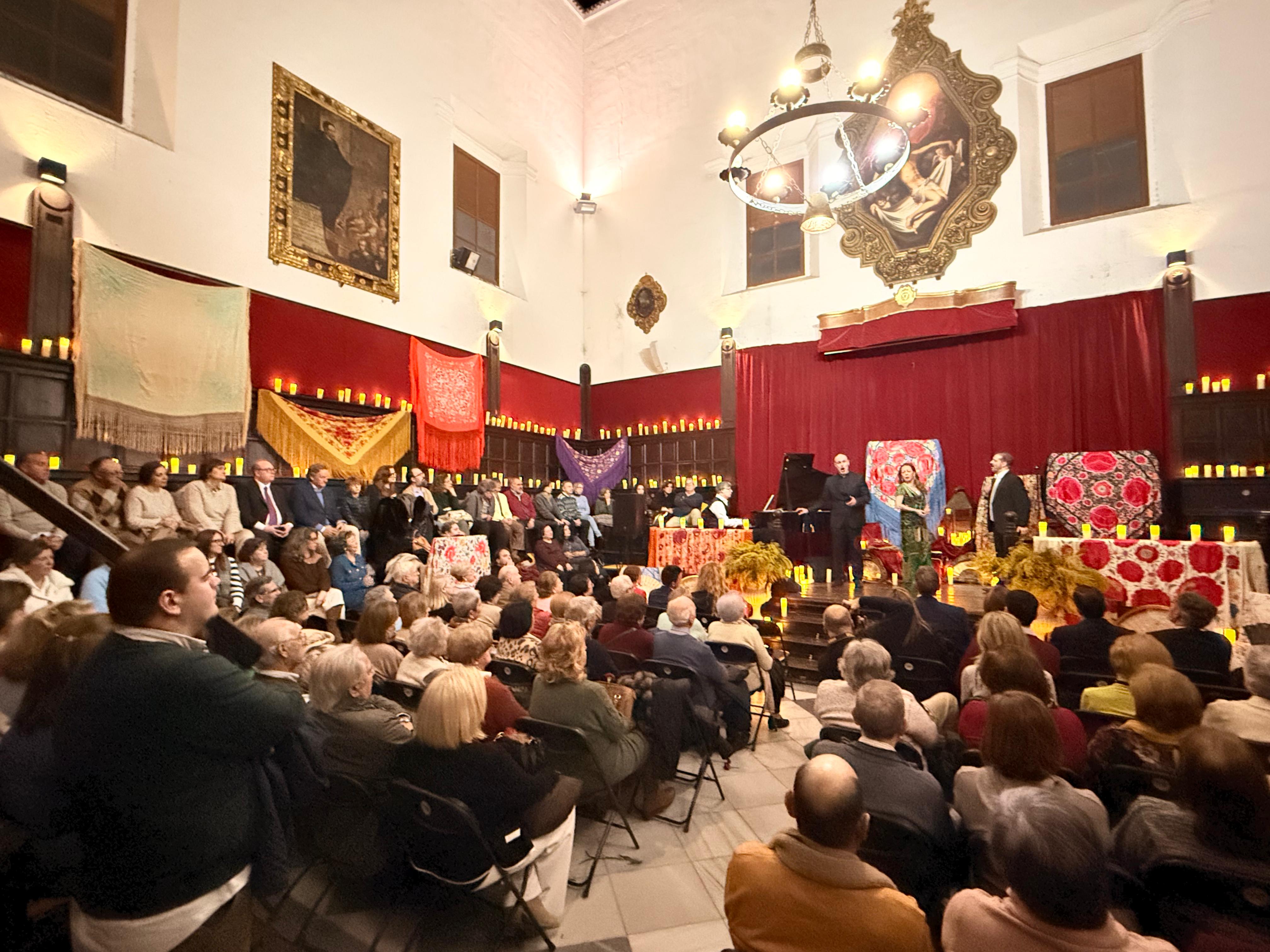 Espectáculo de Zarzuelas y Habaneras en el Paraninfo de Baeza.