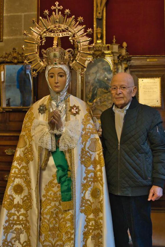 Manuel Fernández en una foto de archivo de la Basílica