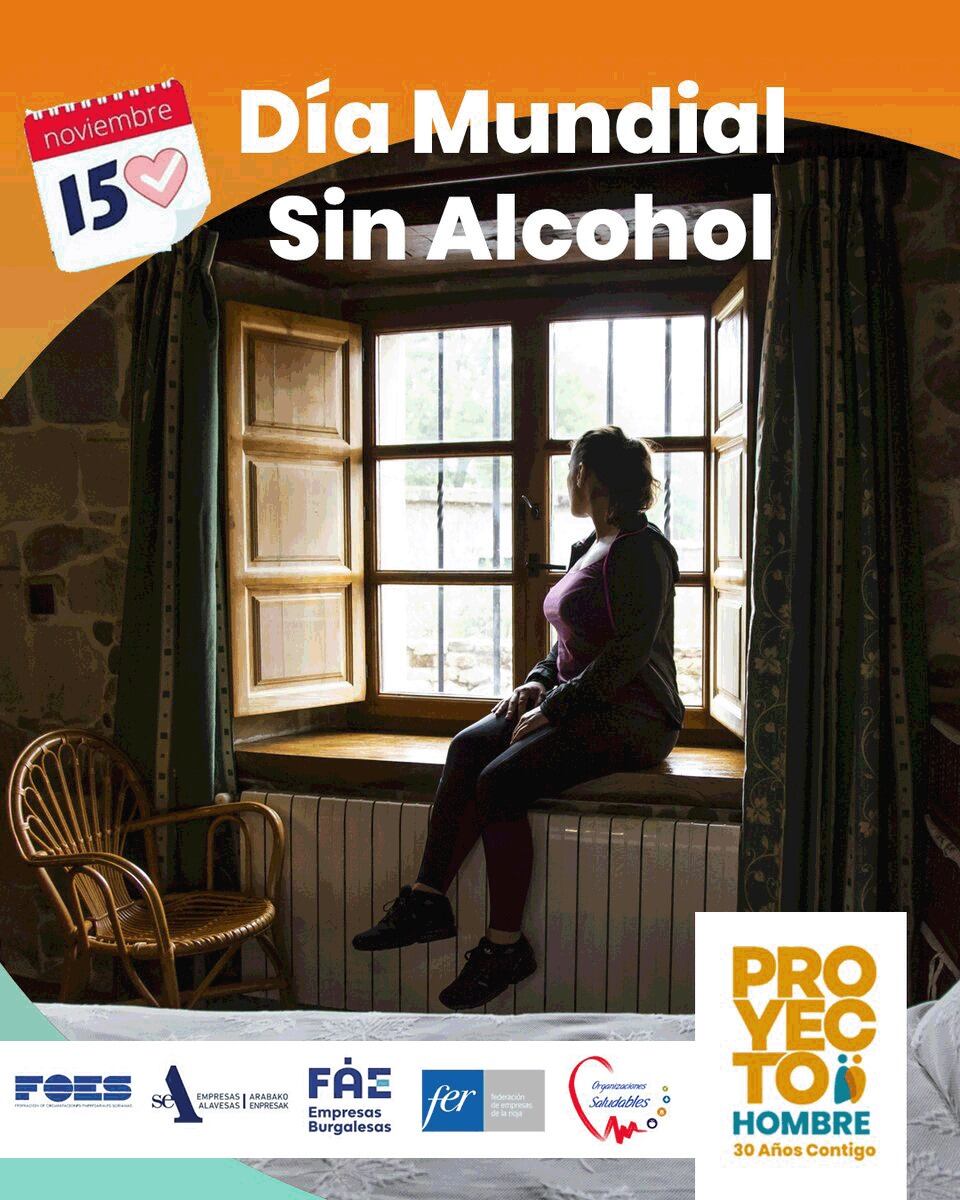 Día Mundial sin alcohol 2023.