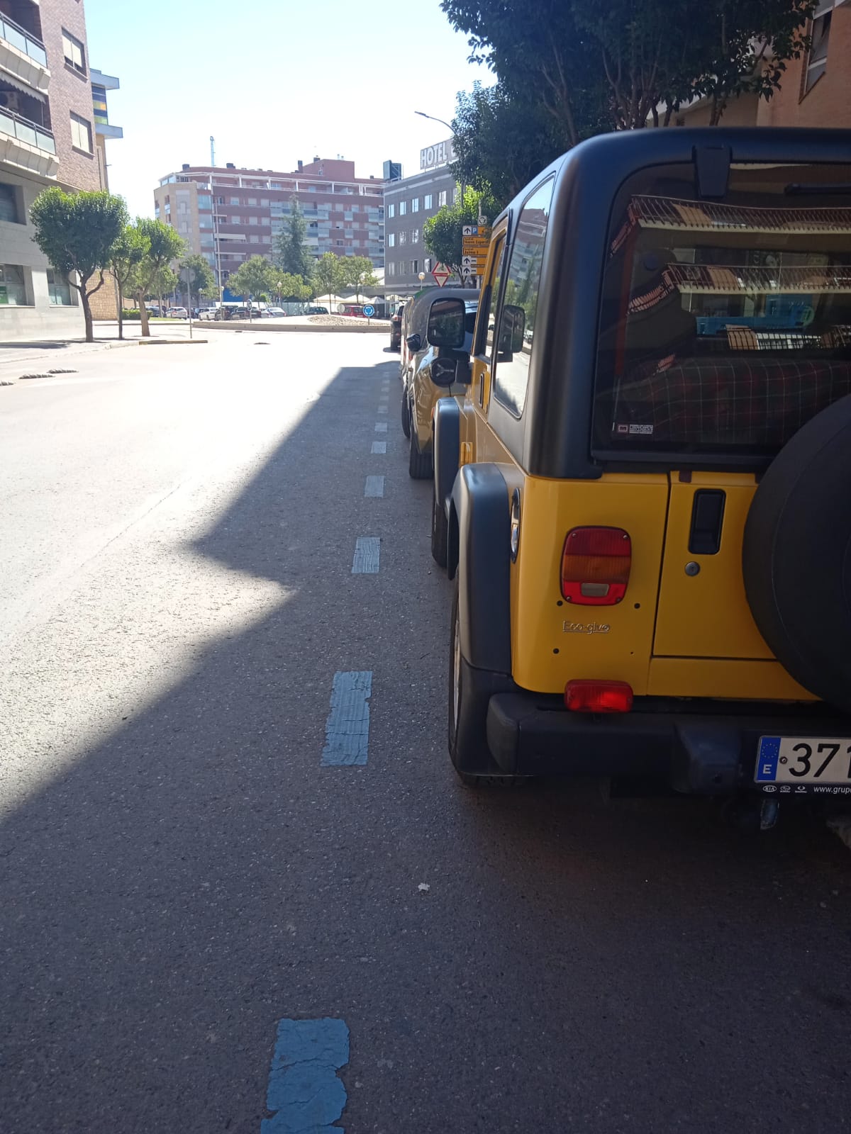 Zona Azul en Huesca.