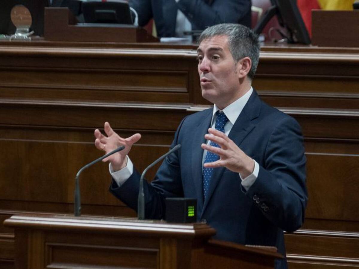 El Gobierno de Canarias tiene un "plan B" si no se aprueban los PGE