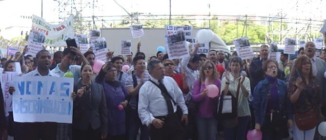El escenario de la manifestación ha sido la Plaza de Cibeles, frente a la sede del Ayuntamiento de la capital