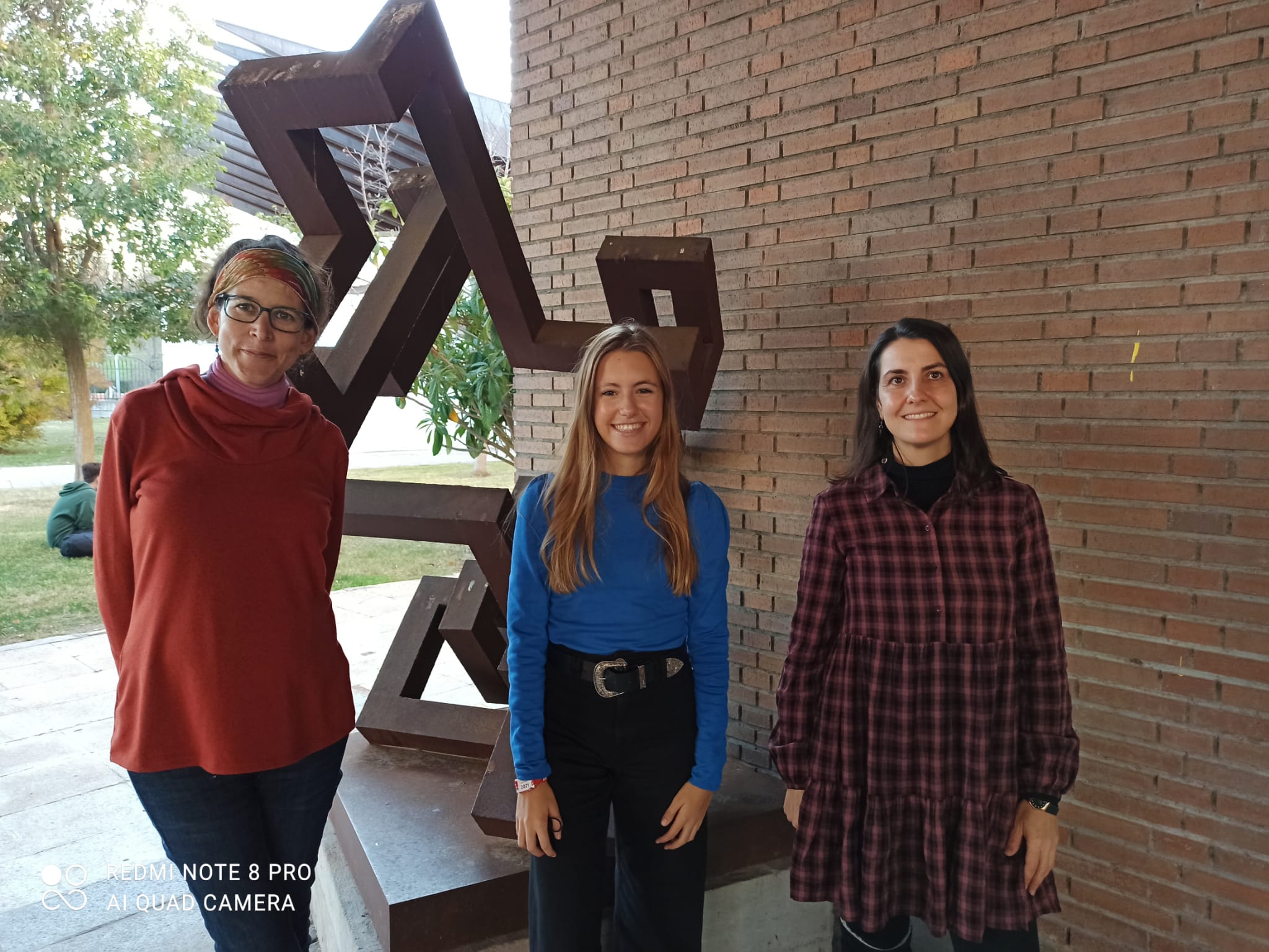 Algunas de las integrantes del proyecto &#039;Acercando vidas&#039; de la facultad de Psicología de la UAM.