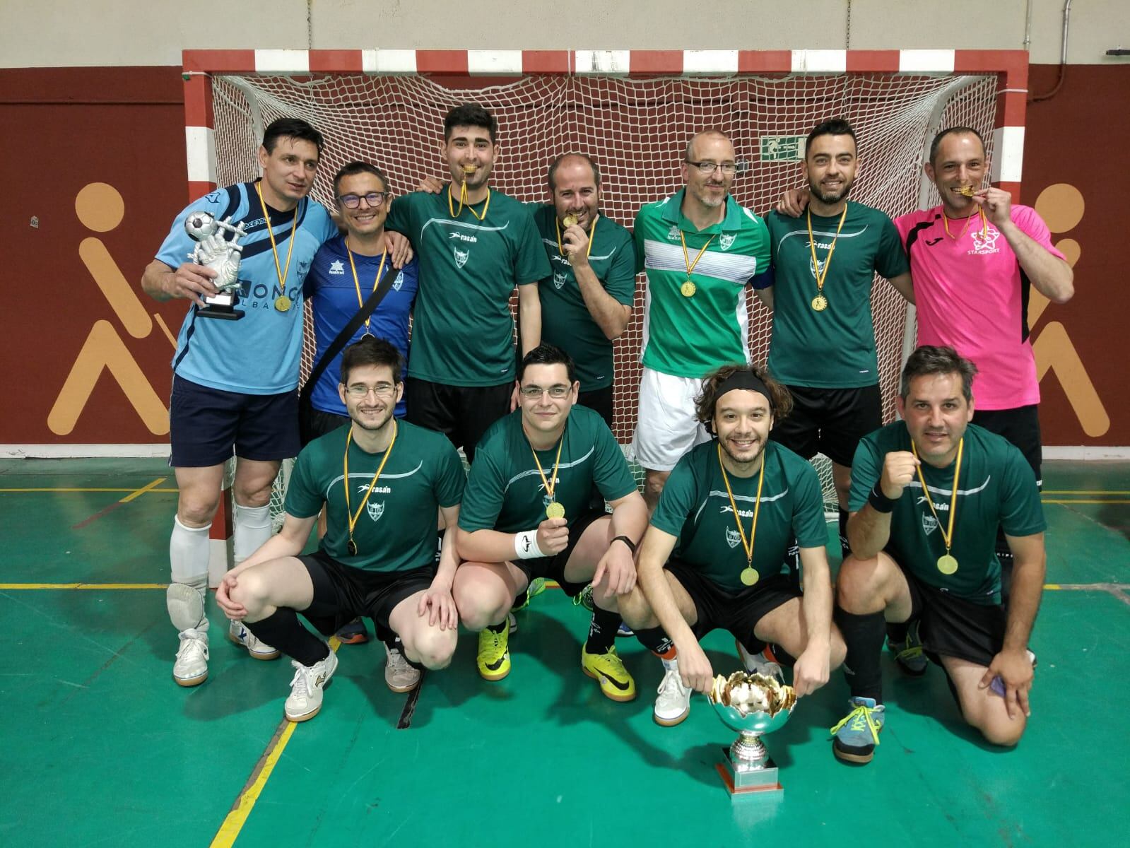 Equipo de fútbol sala de ONCE en Albacete