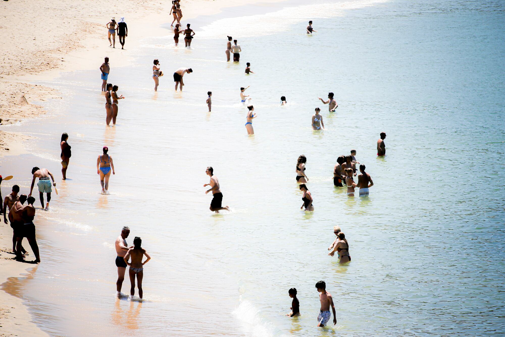 La playa de Doniños, este pasado fin de semana