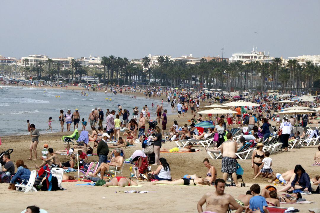 Imatge d&#039;arxiu, platja de Salou