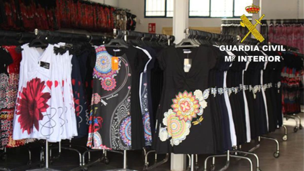 Cárcel y multas para cuatro comerciantes de Irún por vender productos falsificados