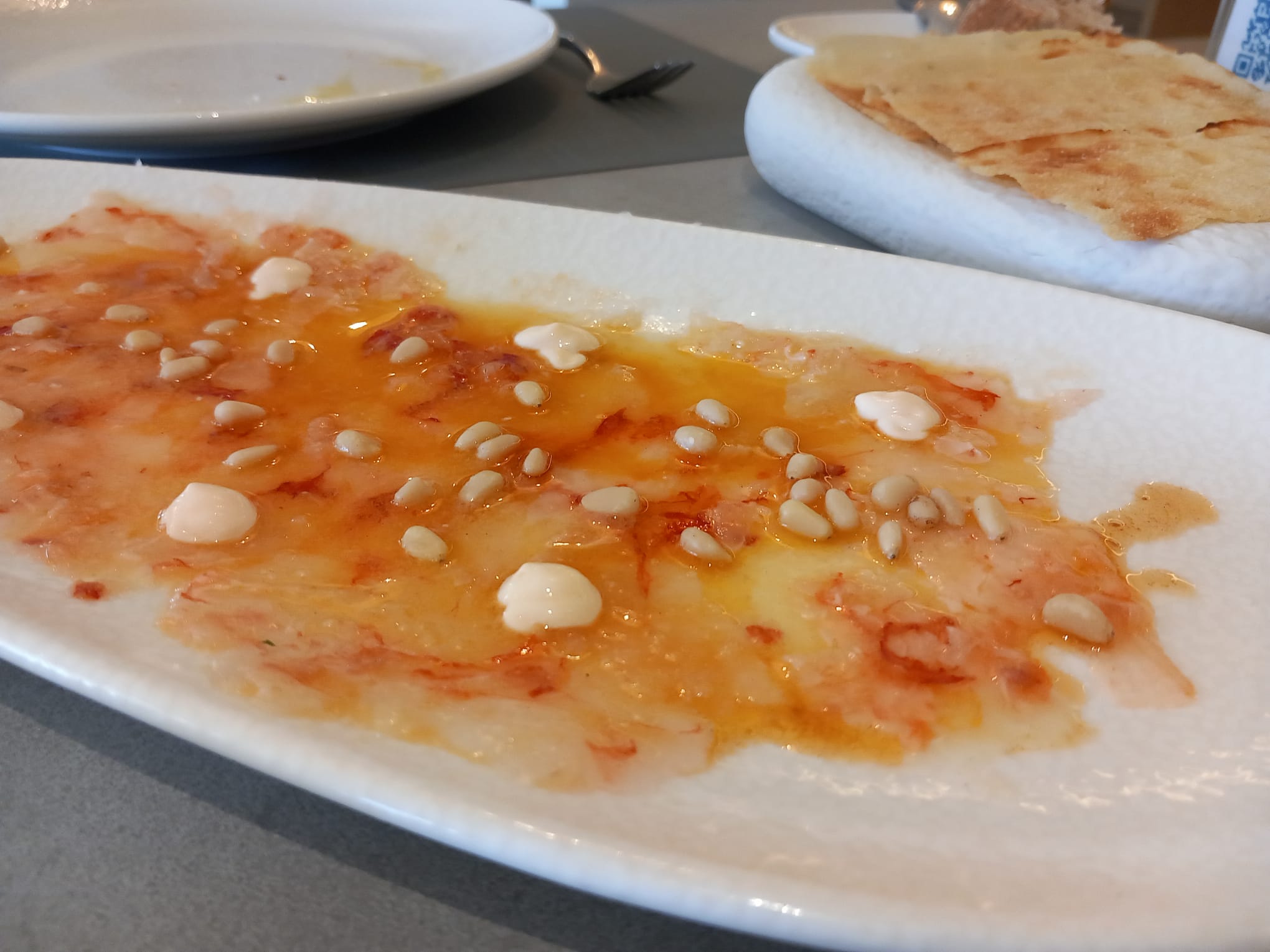 Carpaccio de carabinero