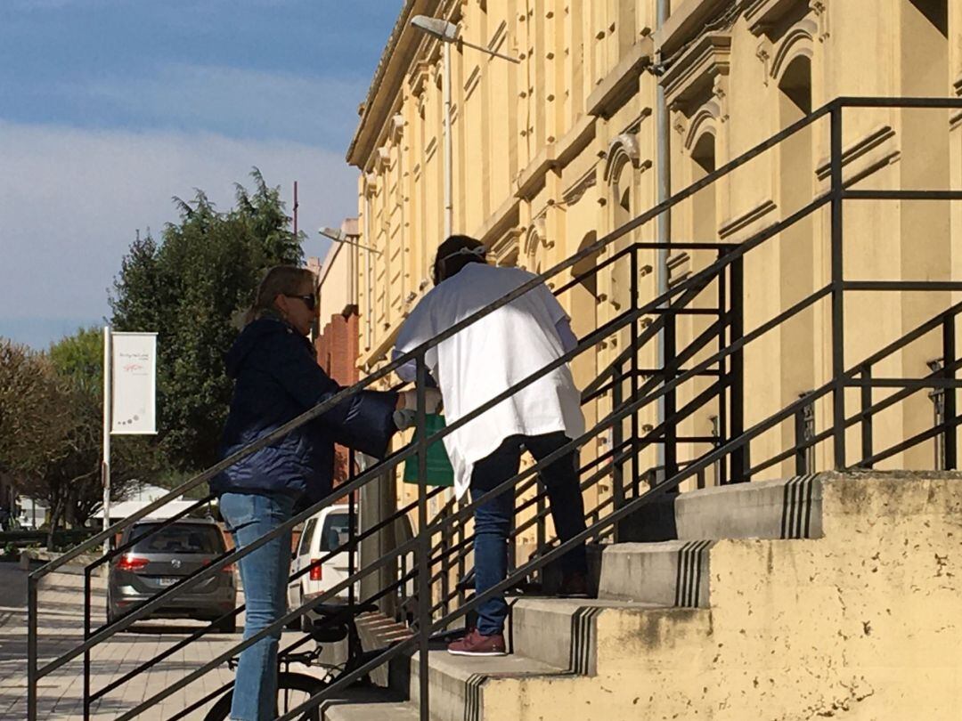 El centro de salud de El Coto (Gijón), este viernes. 