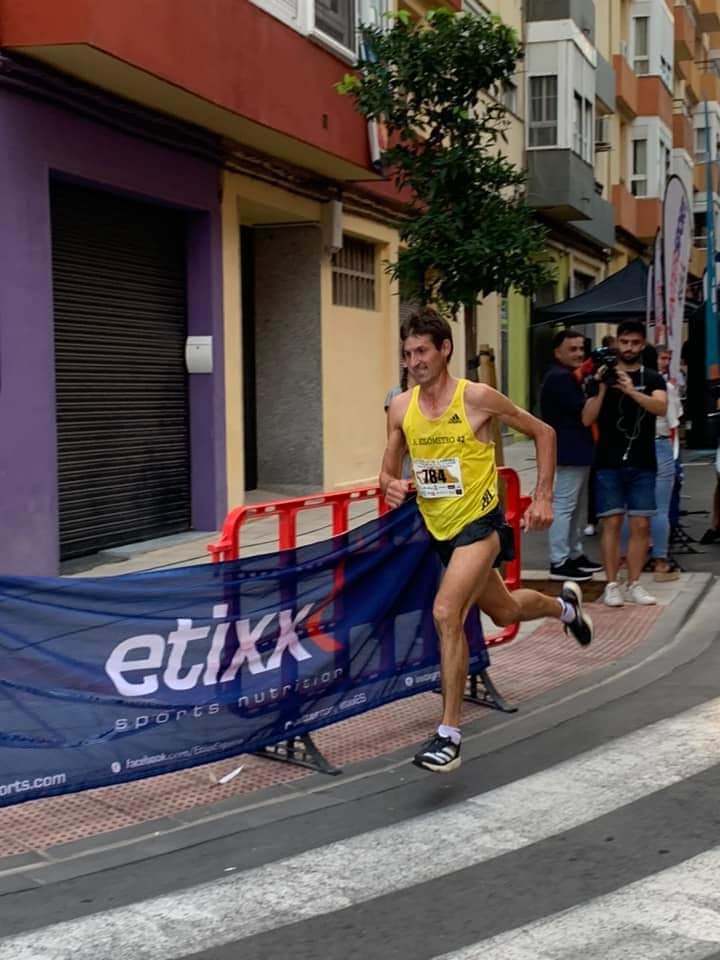 Andrés Micó, en carrera