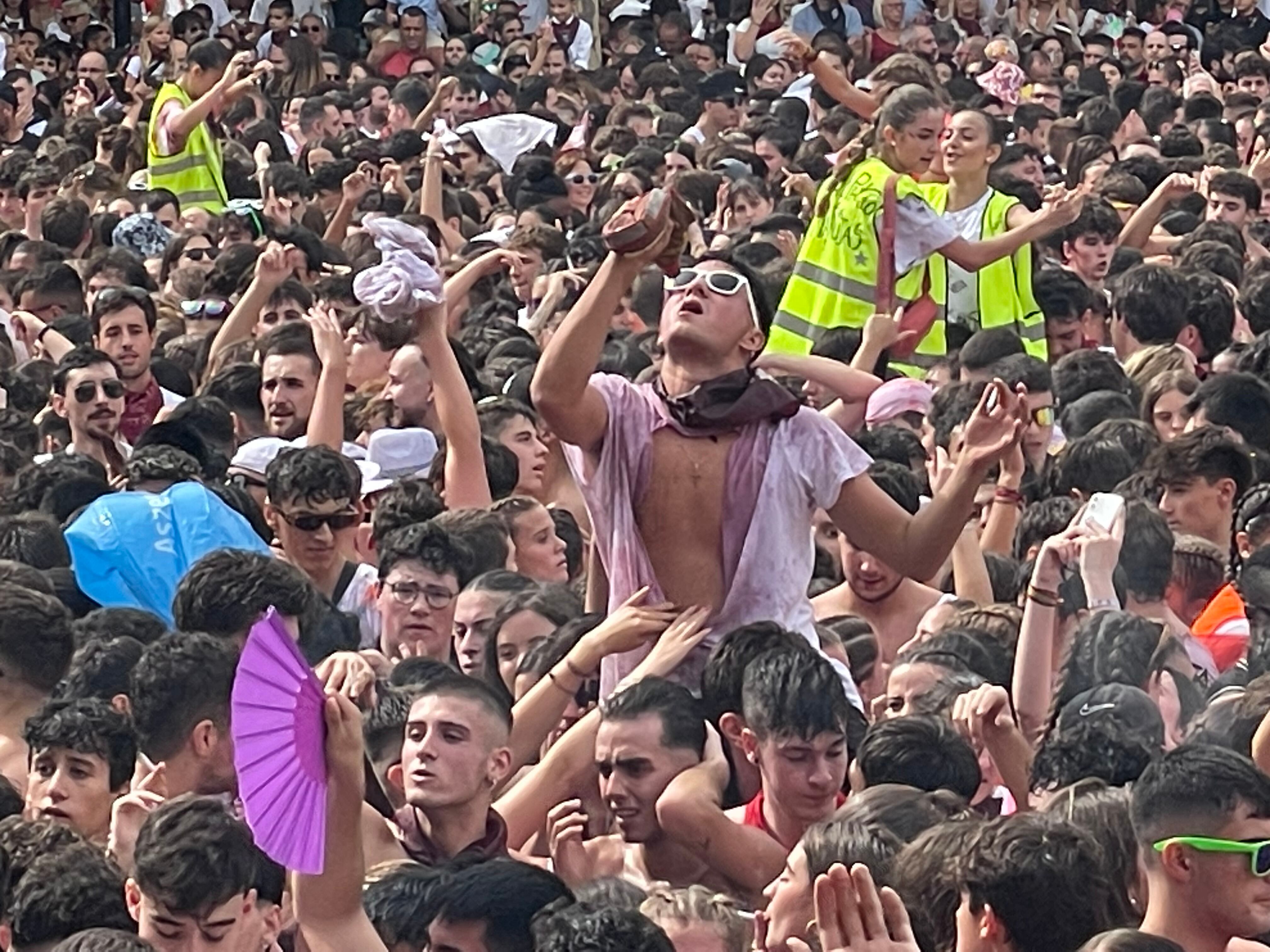 Cohete San Mateo 2023 en Logroño