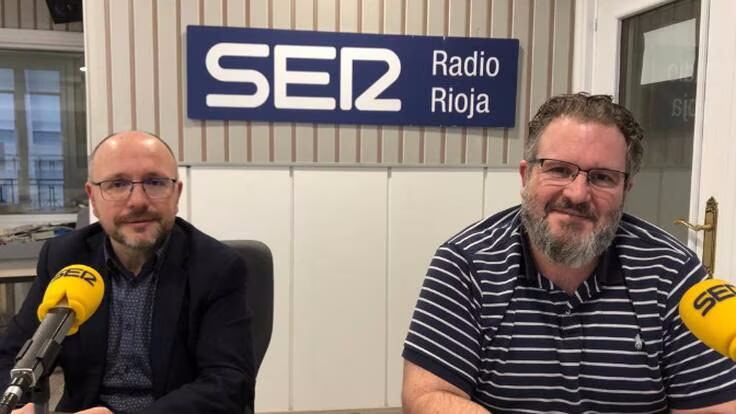 El gerente del Servicio Riojano de Salud (SERIS), Alberto Lafuente, y el coordinador de Urgencias y ahora, nuevo director médico del SERIS, Rubén Castejón