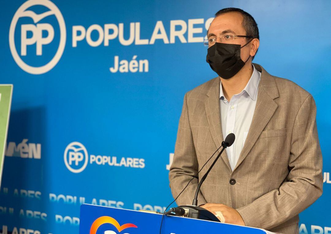 Manuel Bonilla es el portavoz del grupo municipal del PP en el Ayuntamiento de Jaén capital