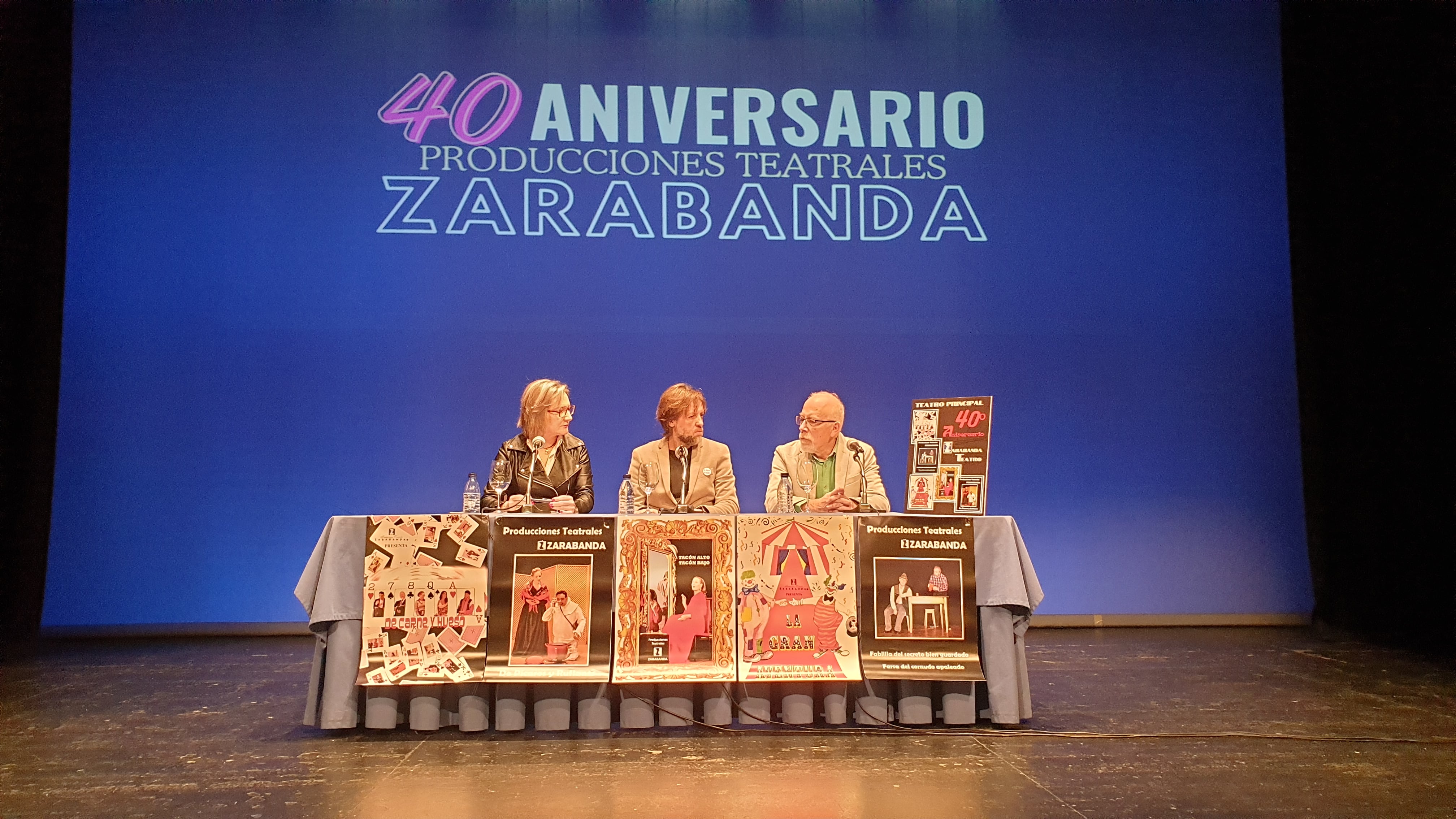 Zarabanda celebra su 40 aniversario recuperando cinco obras de su trayectoria en el Teatro Principal