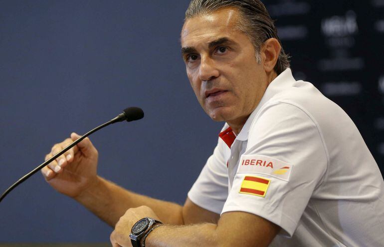 El entrenador de la selección española Sergio Scariolo.