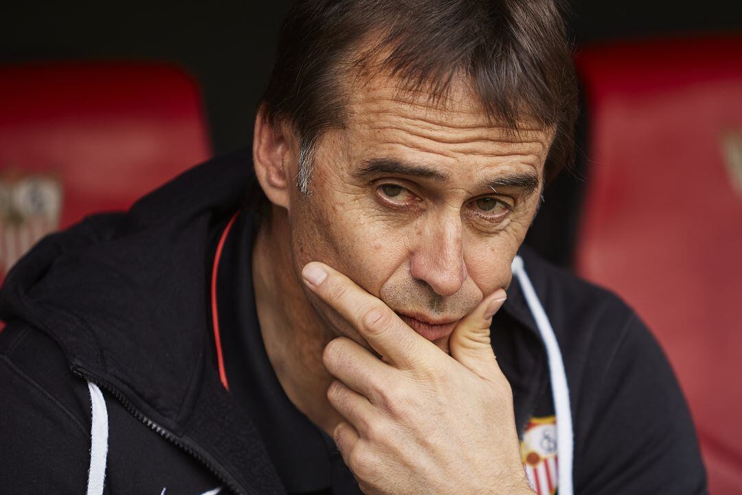 El técnico del Sevilla Julen Lopetegui.