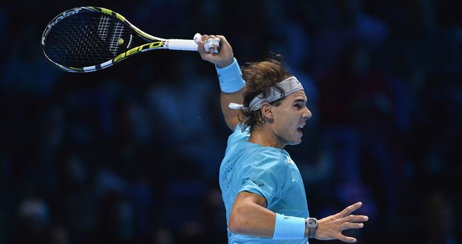 El balear venció a Federer en semifinales de la Copa Masters