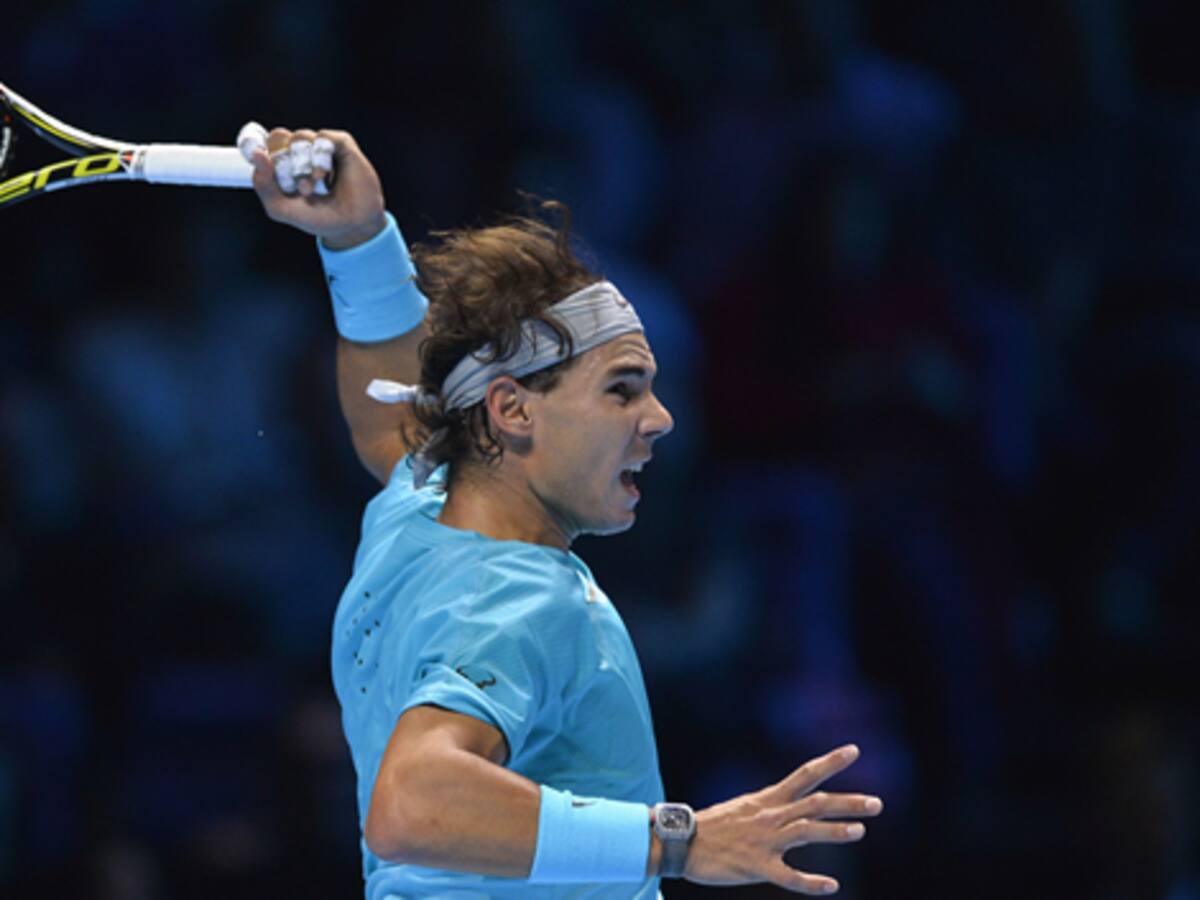 Nadal puede con Federer y jugará la final de la Copa Masters