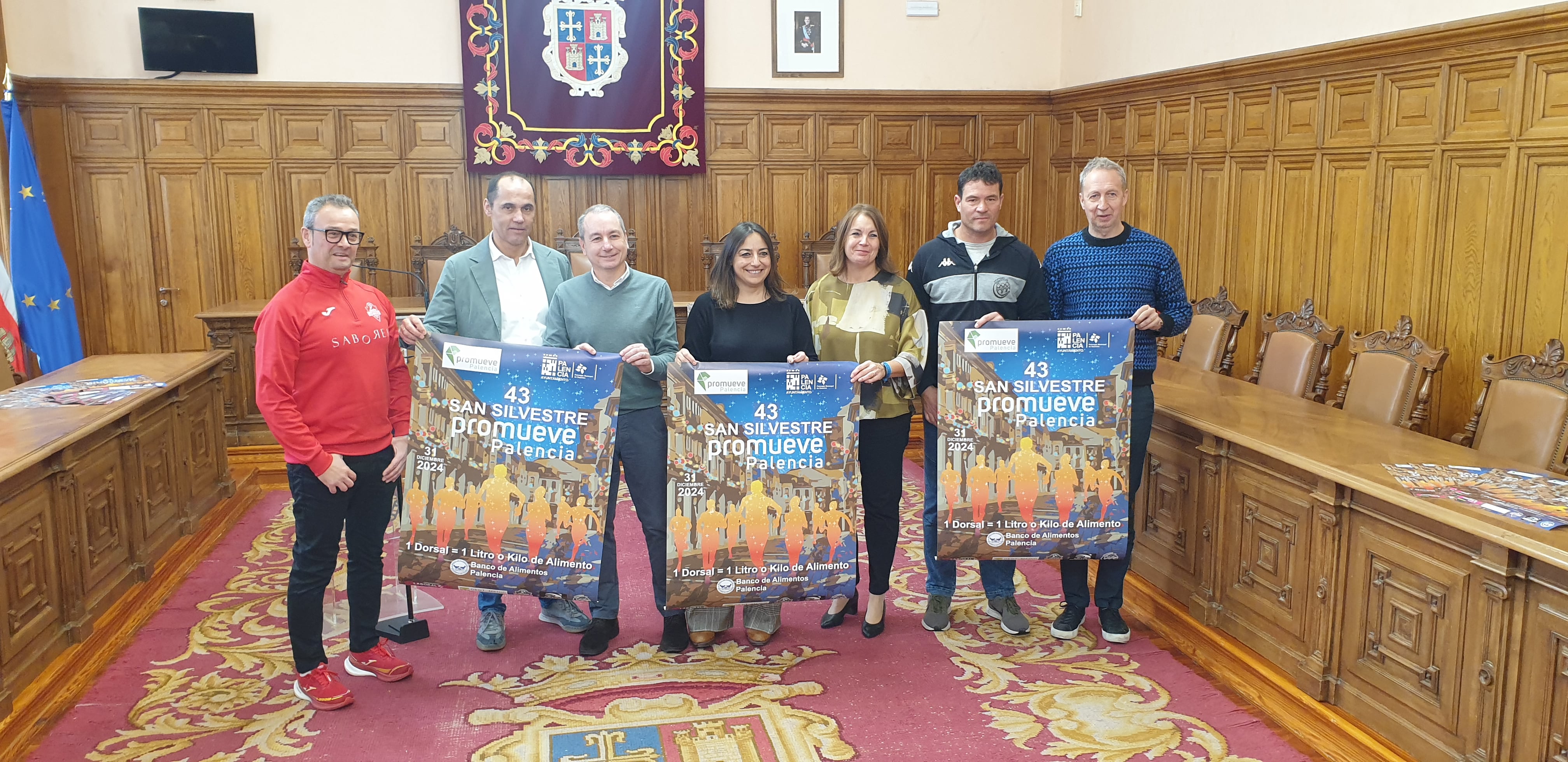 Presentación de la 34 San Silvestre palentina