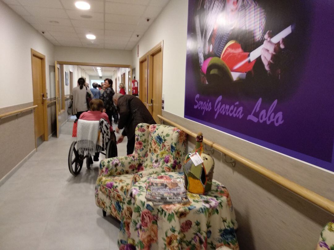 Interior de las nuevas Unidades de Convivencia de Ciudad del Bienestar, una de las cuales homenajea al joven Sergio García Lobo