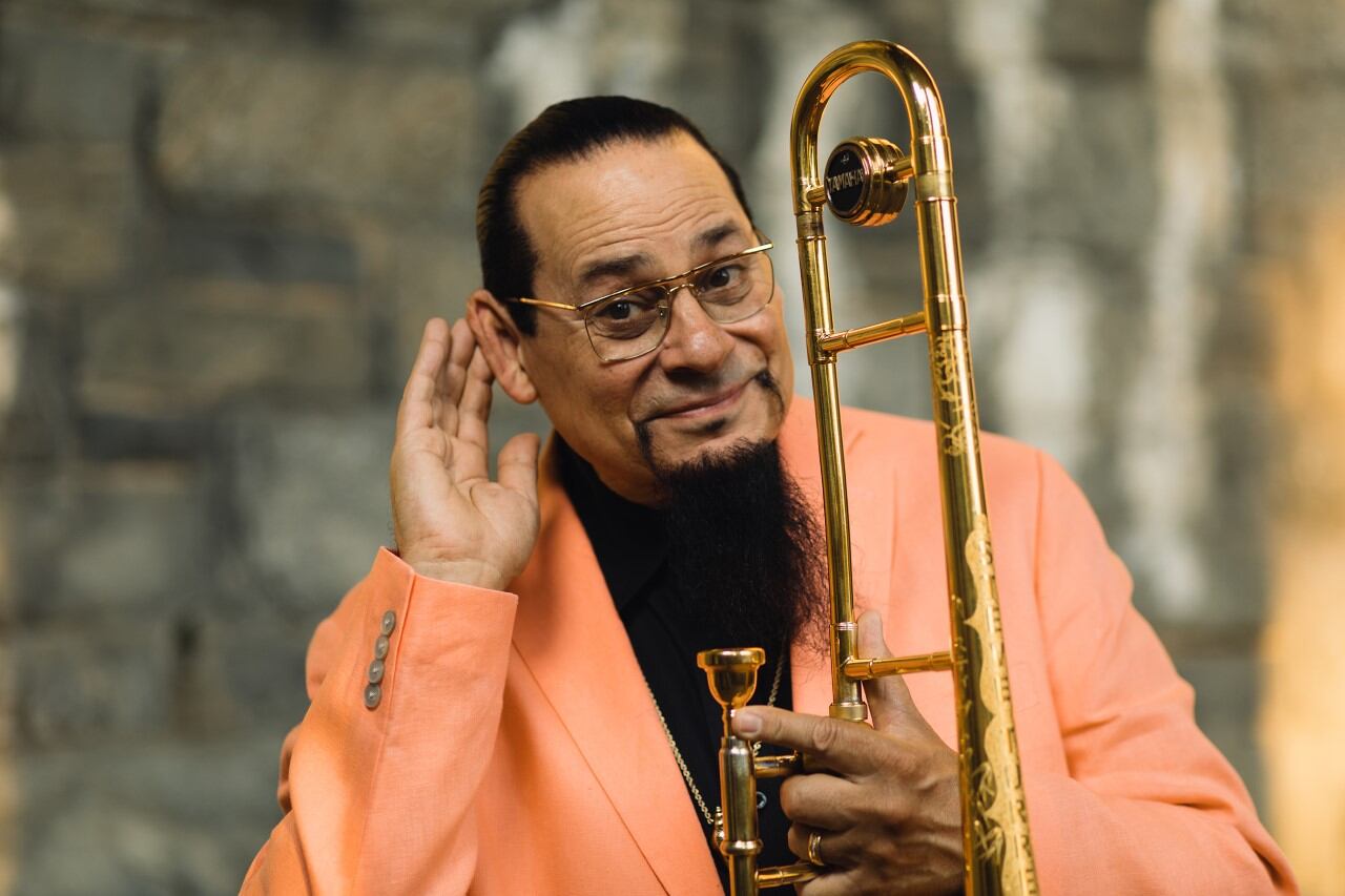 El trombonista Steve Turre estará en el Jazz Palencia Festival