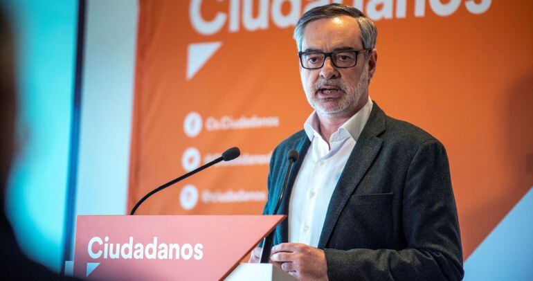 El secretario general de Ciudadanos, José Manuel Villegas, preside la reunión del Comité de Ciudadanos en Castilla-La Mancha, en Toledo