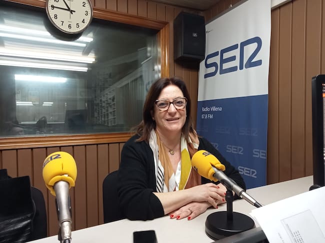 María José Vañó, en Radio Villena SER