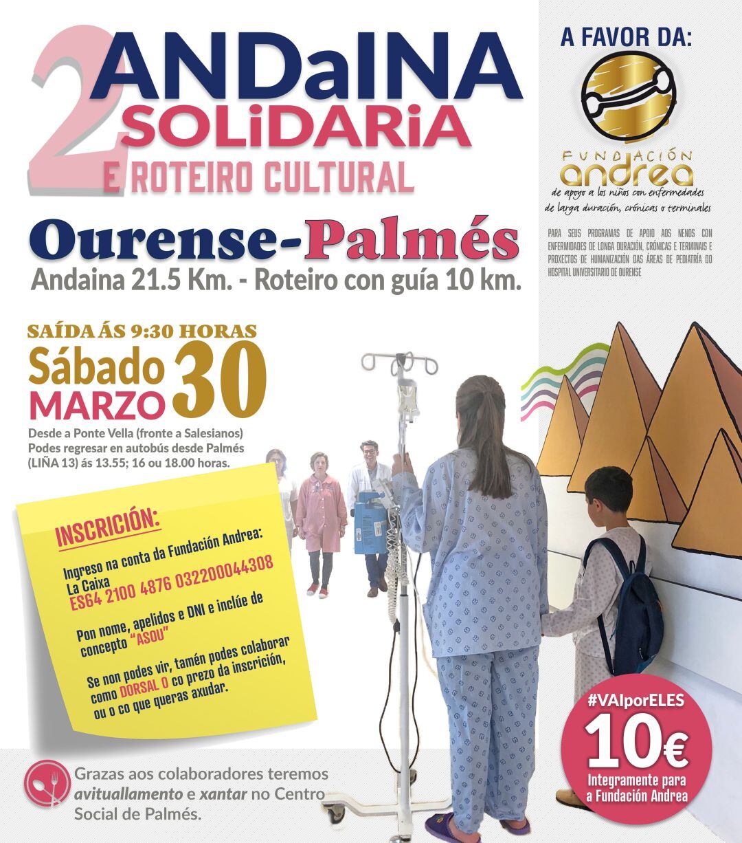 La ruta será el 30 de marzo