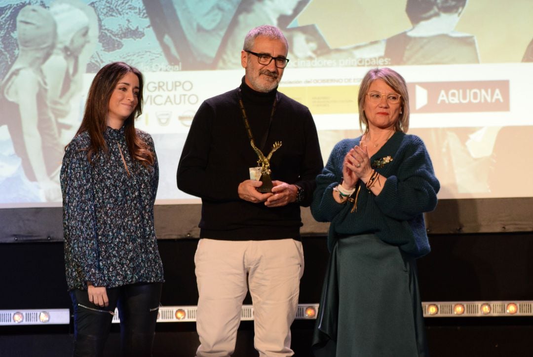 Javier Fesser recoge el Águila de Oro en Aguilar de Campoo (Palencia)