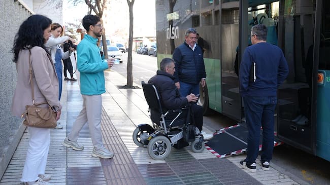 Los autobuses incluyen medidas de accesibilidad
