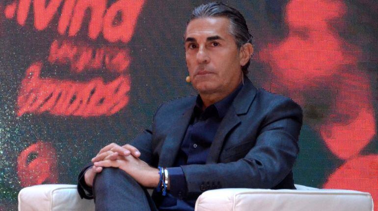 Scariolo, en un acto publicitario