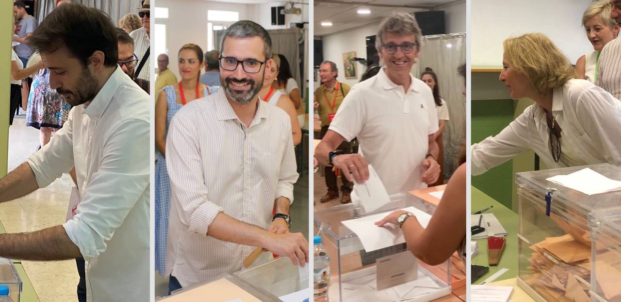 Votación de los candidatos al Congreso de los Diputados por la Región de Murcia