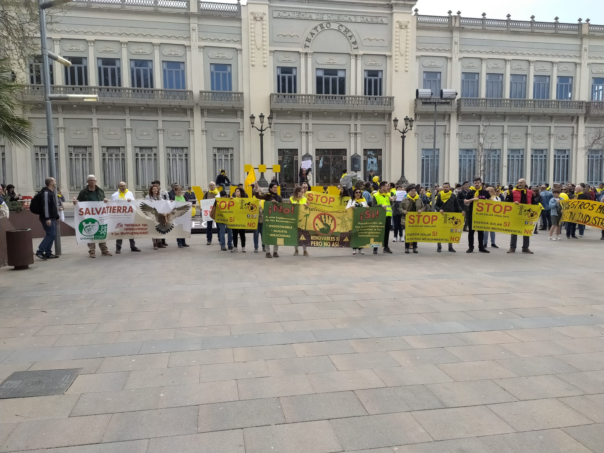 Imagen de la manifestación