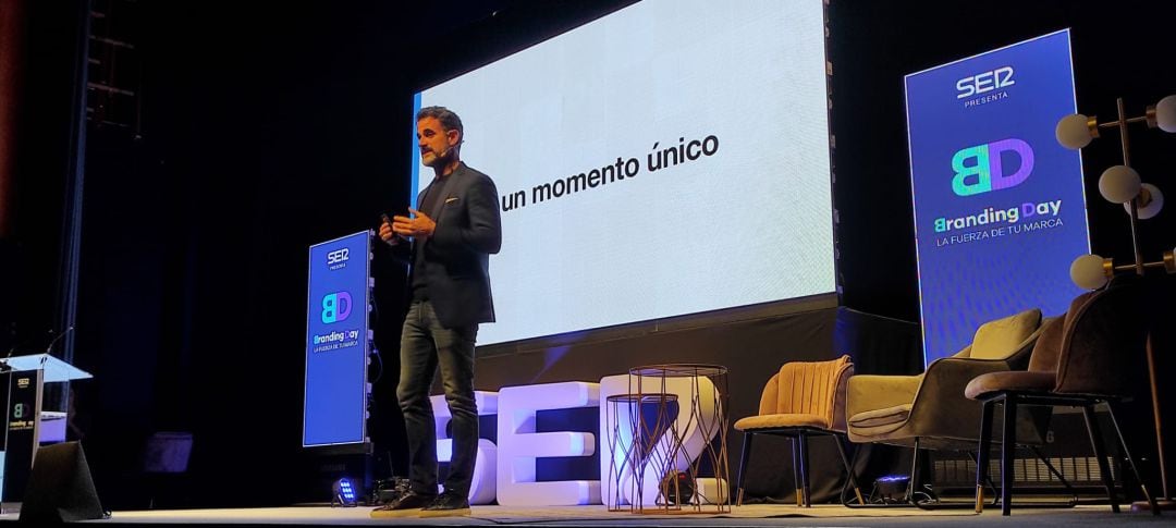 José Luis Pastor, en su intervención en el Branding Day de Chiclana