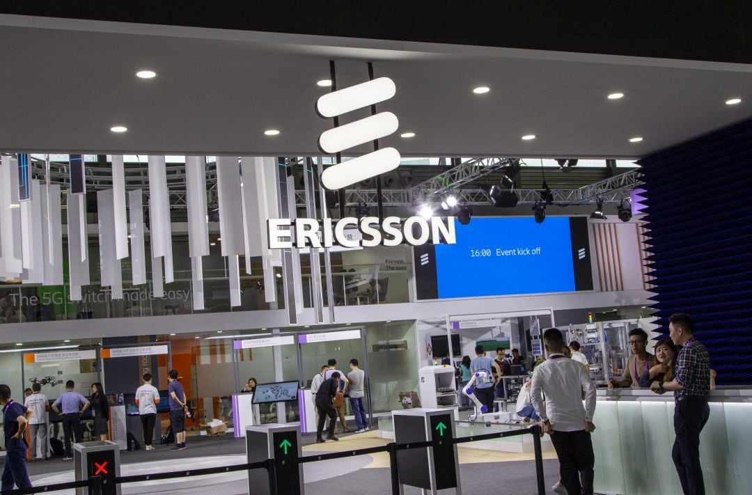 Ericsson en el Mobile World Congress de Shanghái. 