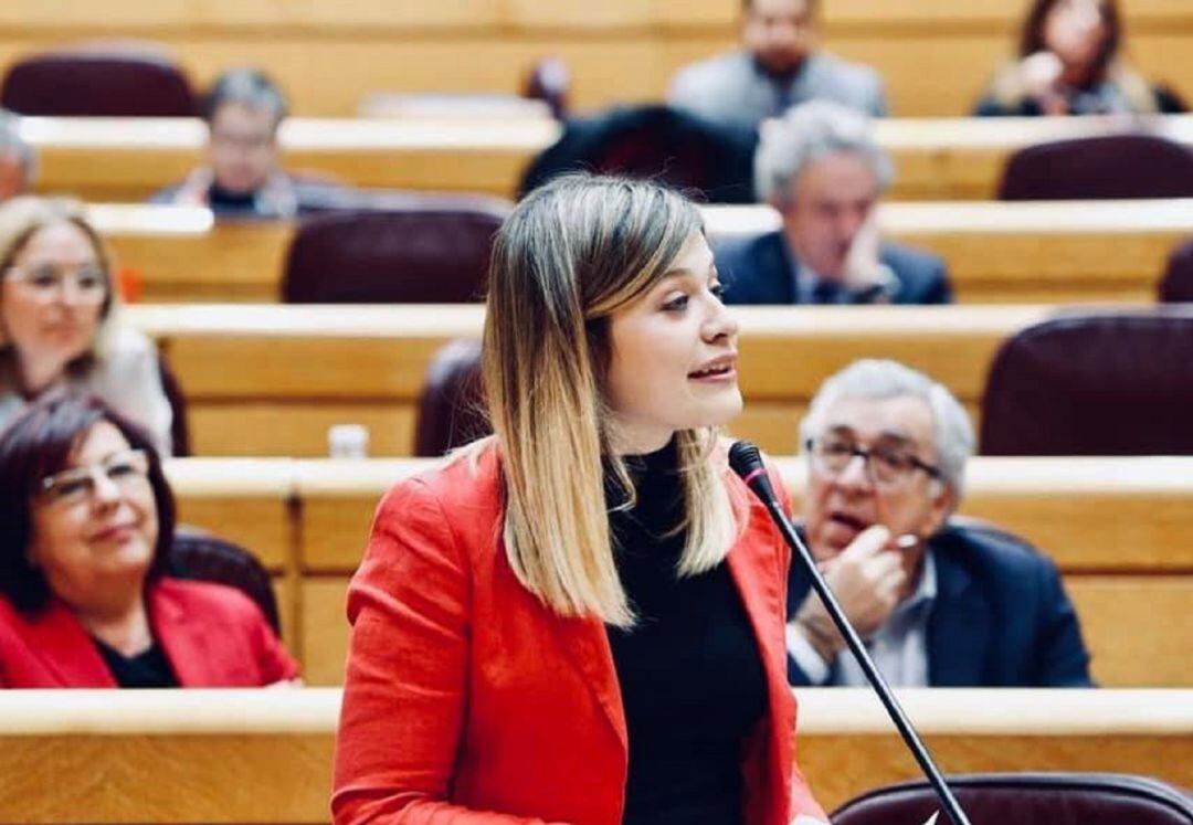 Laura Berja, diputada socialista y portavoz de Igualdad en el Congreso