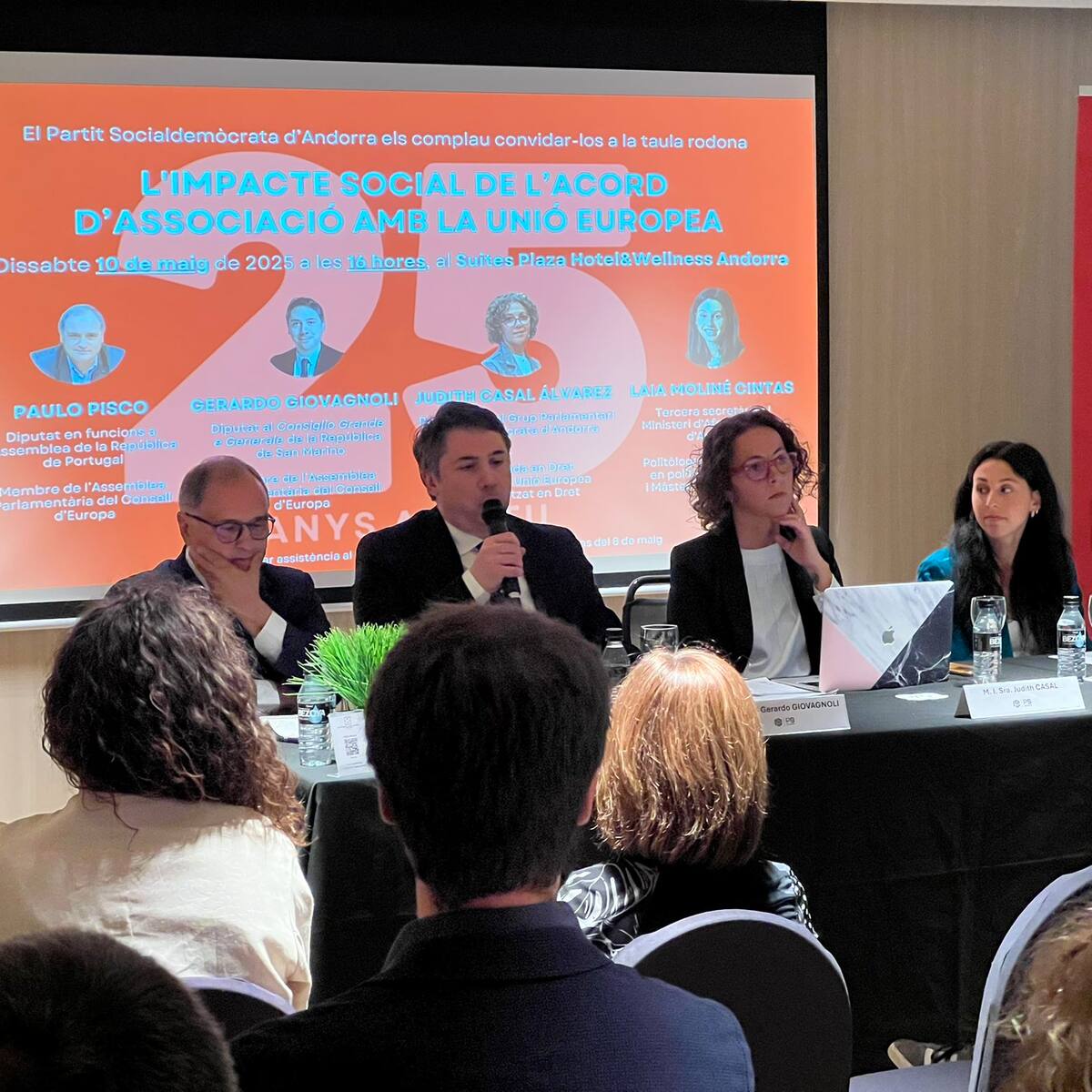 Paulo Pisco no dubta que l'acord d'associació beneficiarà Andorra