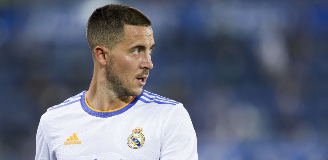 Eden Hazard, durante el partido ante el Alavés del pasado sábado