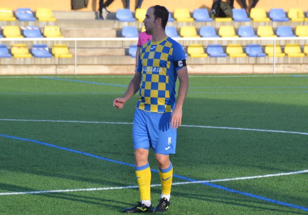 Ferrán jugador del CD Dénia.