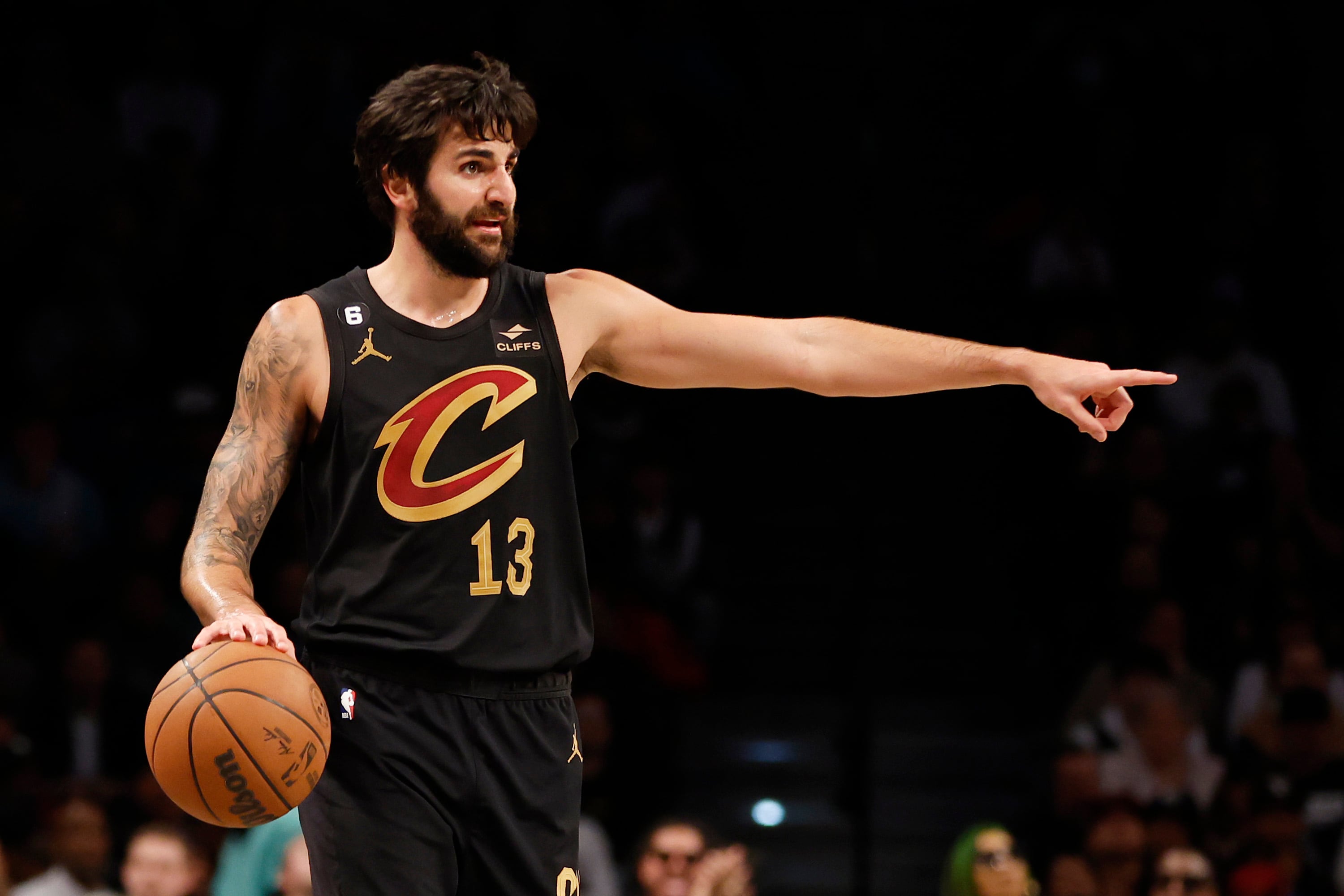 Ricky Rubio, durante un partido con los Cleveland Cavaliers. (Sarah Stier/Getty Images)