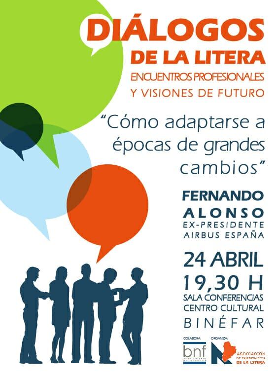 El ciclo Diálogos de la Litera comienza el miércoles 24 de abril.