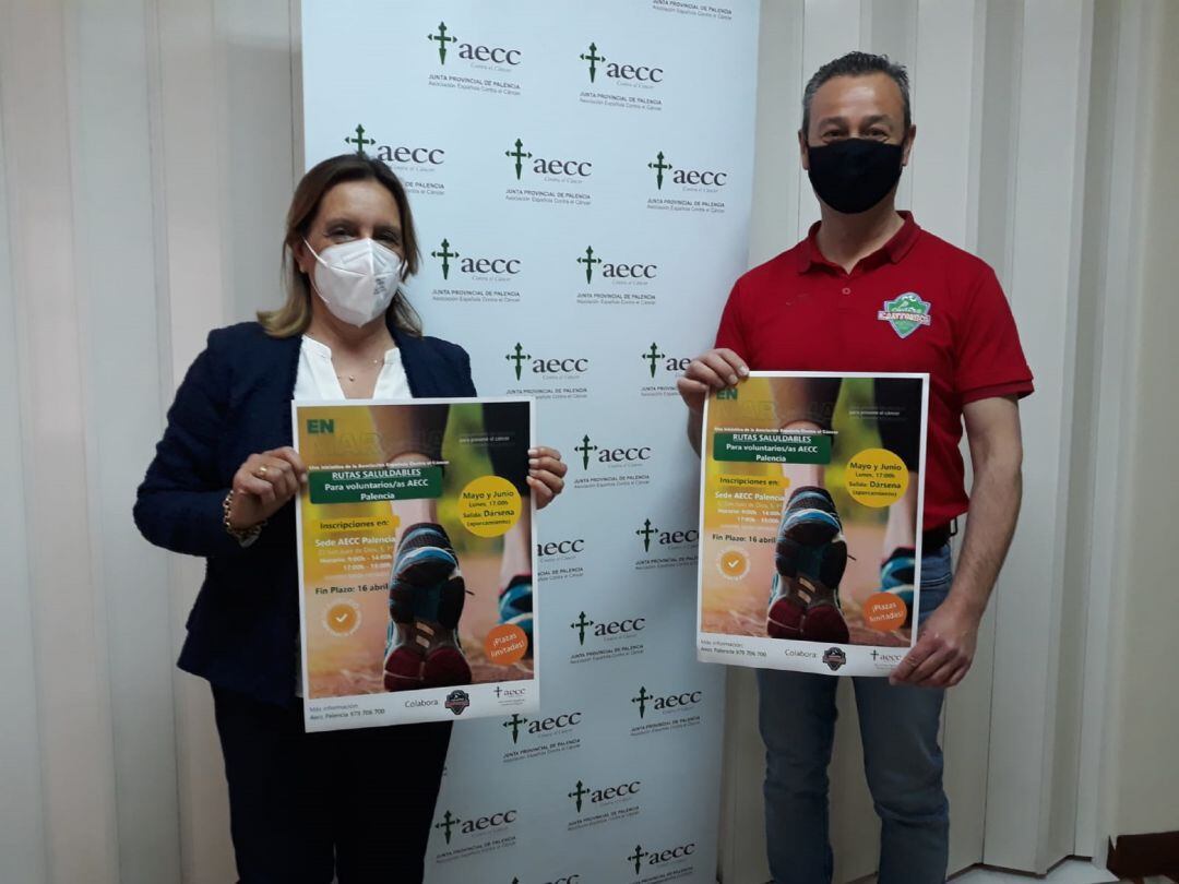 Colaboración de la AECC con el club de atletismo 4 Cantones de Palencia