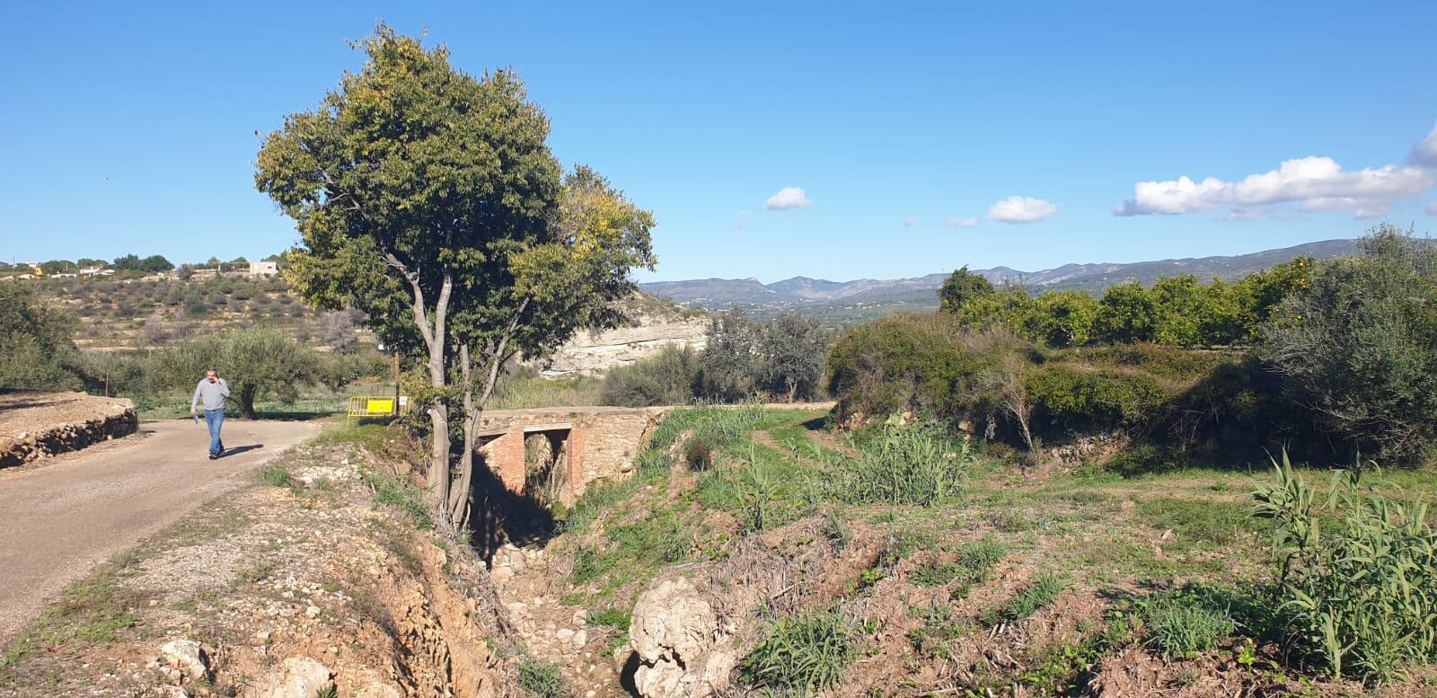 El Pont de l’Arcà de Montitxelvo, una estructura histórica de origen morisco que será restaurada para garantizar su conservación y seguridad